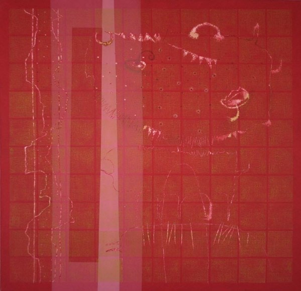 Surendra Pal Joshi UNTITLED 4 2007 Acrylic on canvas 60 x 60 in.