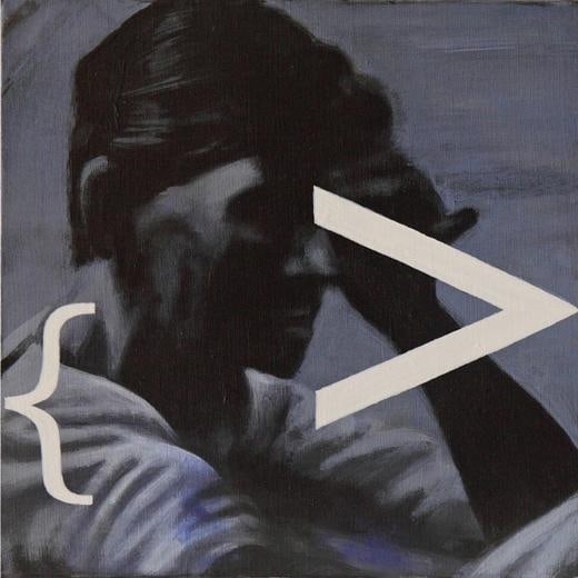 Baiju Parthan Untitled 5 2011 Acrylic on canvas 12 x 12 in.