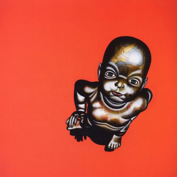 Chintan Upadhyay SMART ALEC 2007 Acrylic and oil on canvas 71 x 71 in.
