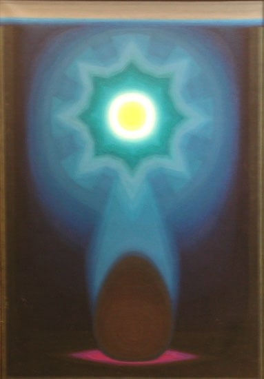 Biren De UNTITLED (OCT 82) 1982 Oil on canvas 45 x 32 in.