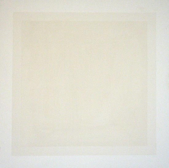 Seema Ghurayya UNTITLED WHITE 2007 Oil on canvas 36 x 36 in.