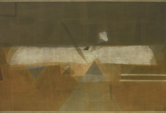 Manish Pushkale UNTITLED LIGHT 2008 Oil on canvas 48 x 76 in. NFS