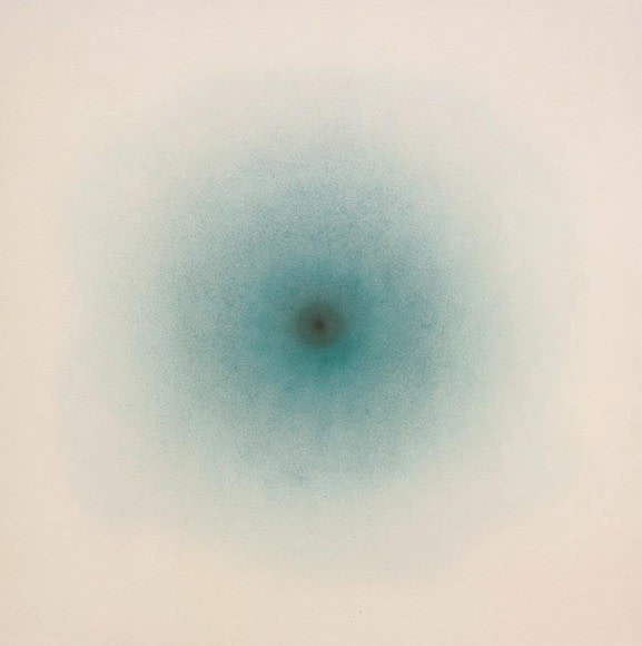 Shobha Broota THE LIVING CORE 2007 Oil and acrylic on canvas 48 x 48 in.