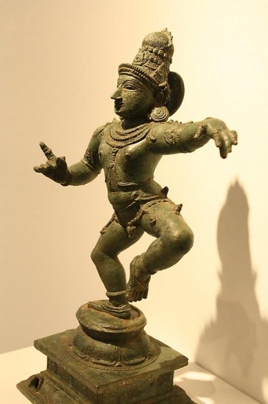 Saint Sambandar Sothern India, Chola Period 12th Century Copper alloy Height: 15 in. NFS