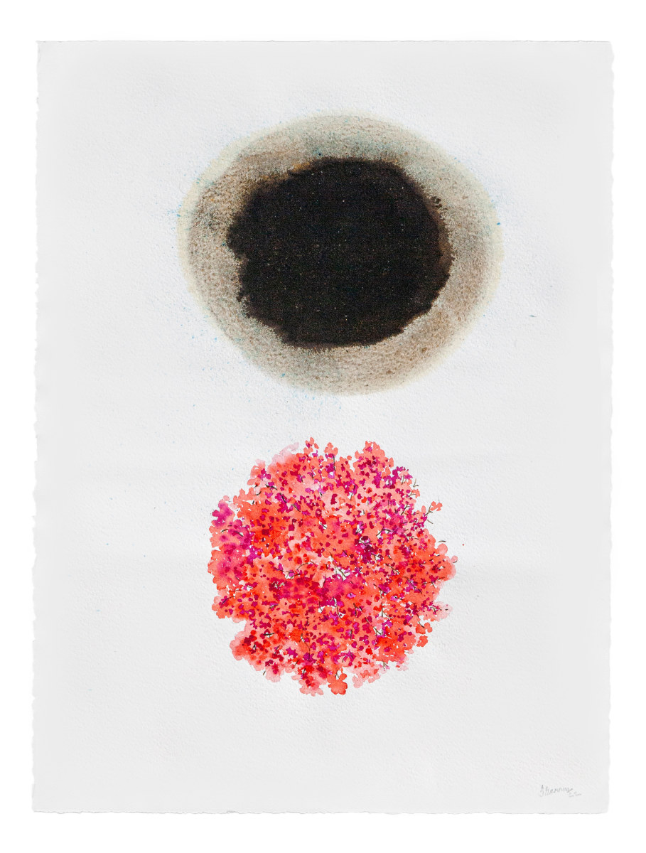 G. R. Iranna Under the Planet (12), 2022 Mixed media on paper 30h x 22w in