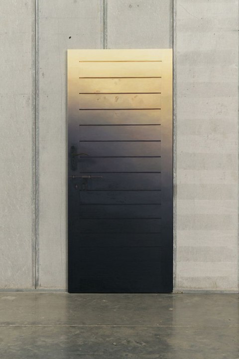 Abir Karmakar DOOR 2015 Oil on canvas 84 x 36 in.