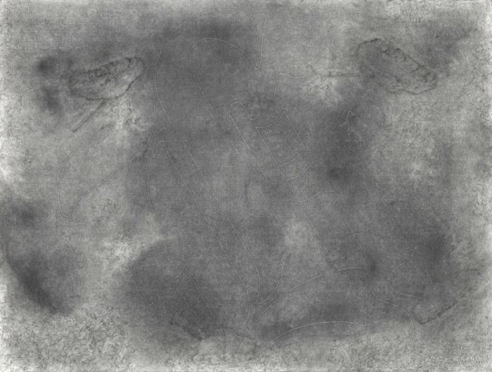 Debnath Basu DISSECTION OF DICTIONARY OF PHILOSOPHY "H" 2007 Mixed media on paper 22 x 30 in.