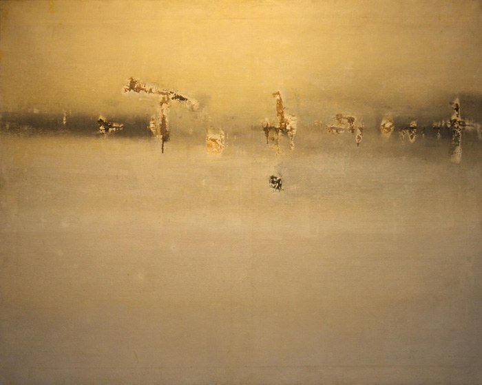 Vasudeo Gaitonde PAINTING NO. 3 1962 Oil on canvas 40 x 50 in.