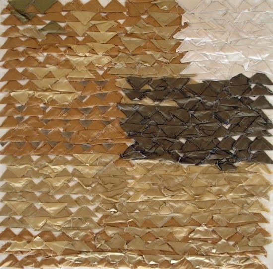 Smriti Dixit KRISHNA KRISHNA 11A 2006 Mixed media on canvas 48 x 48 in.