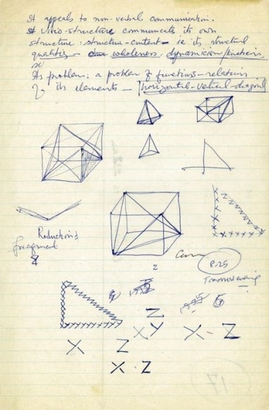 Rasheed Araeen Original Drawings for Sculpture (13-16) 1965- 68 Various NFS