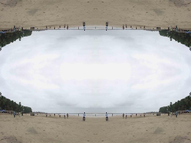 Darshana Vora EARTH OVER SKY 1 (COMPLEXITY SERIES) 2009 Digital print on hahnemuhle paper 48 x 60 in. NFS