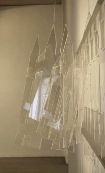 Amna Ilyas UNTITLED 6 2011 Acrylic 24 x 72 in.