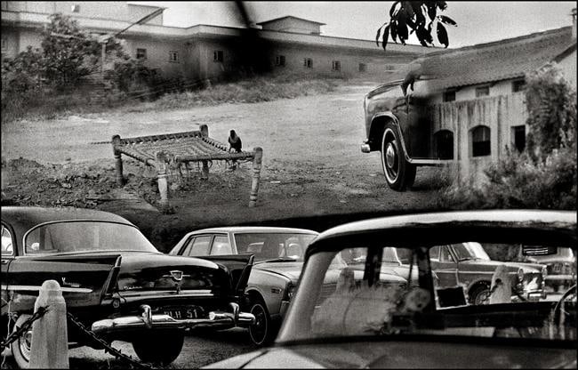 Raghu Rai Reflections in an up village Edition of 10 1970 Digital scan of photographic negative on archival paper 20 x 30 in.