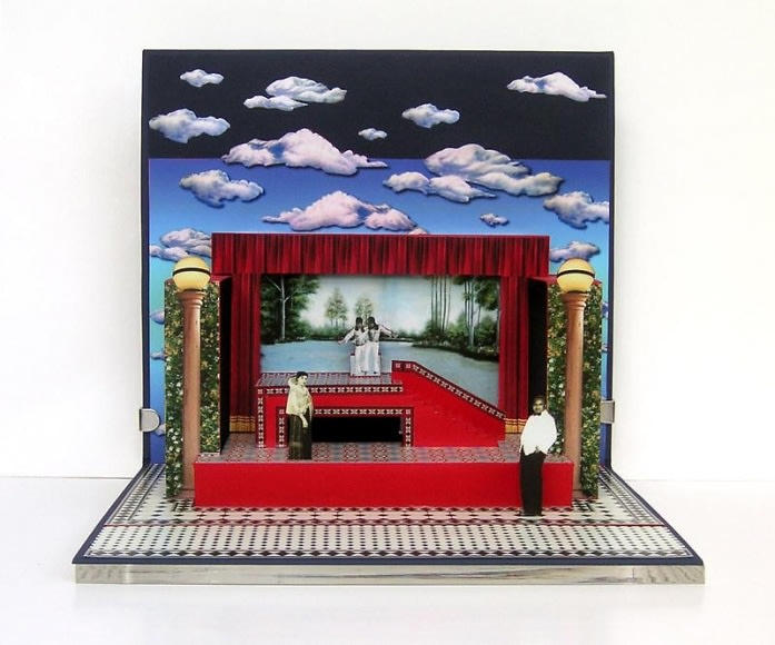 Asma Mundrawala IS YOU IS OR IS YOU AINT...? 2007 Digital print on card 12 x 11 x 11 in.