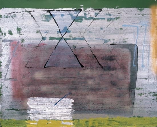 S. Harsha Vardhana UNTITLED 33 2007 Acrylic on canvas 48 x 60 in. UNAVAILABLE