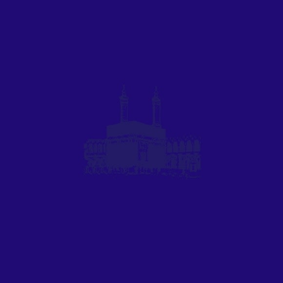 Abdullah M. I. Syed Structures of Culture Vultures: Blue 2017 Clear spot printing on archival paper in 25 parts 65 x 65 in