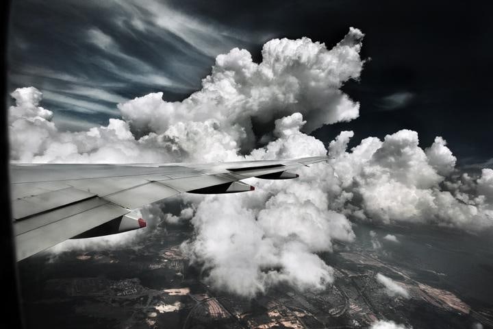 Raghu Rai CLOUDS SERIES 3 2010 Digital scan of photographic negative on archival paper 20 x 30 in.