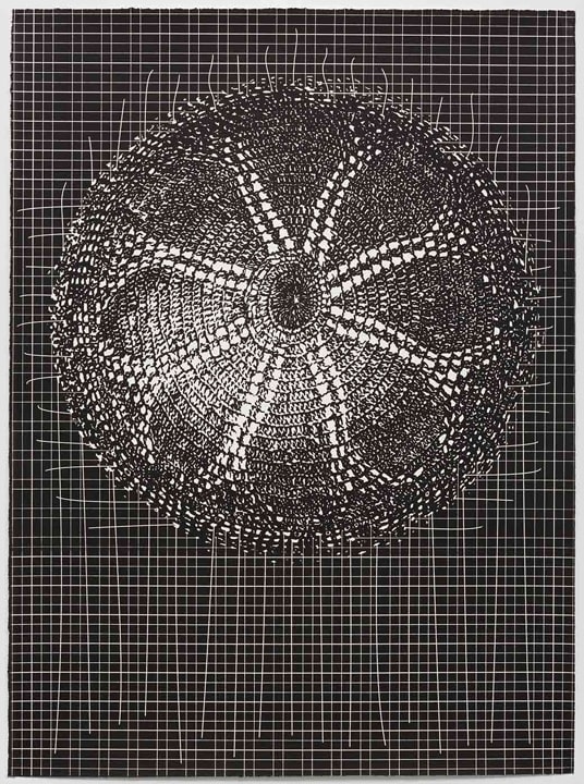 Abdullah M. I. Syed FLARE II (Ed. of 10) 2013 Sliksceen on BFK Rives 280gsm paper 28 x 21 in.