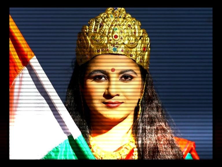 Vidya Kamat BREAKING NEWS: MAKING NATION 2011 Single channel DVD 5:00 min.