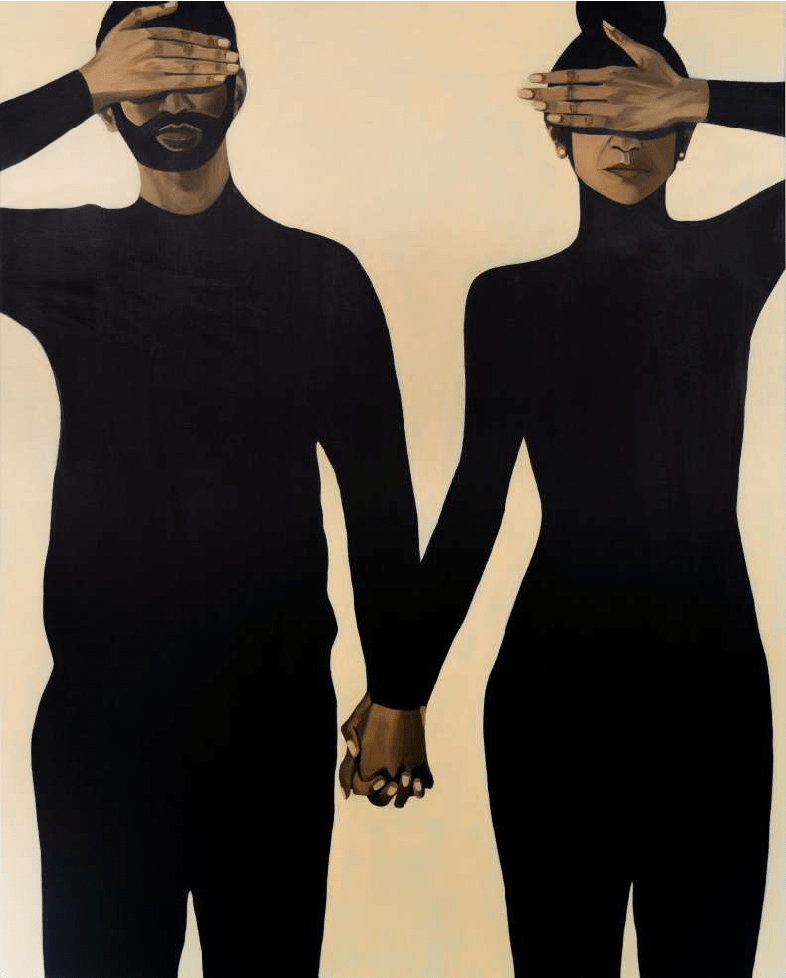 We Don't Need to See, 2023, Acrylic on Canvas