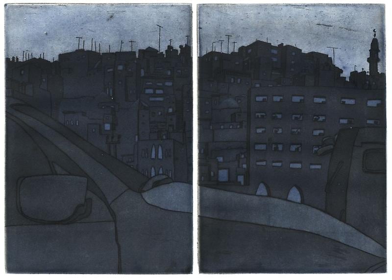 Damon Kowarsky AMMAN II 2011 18 x 28 cm.