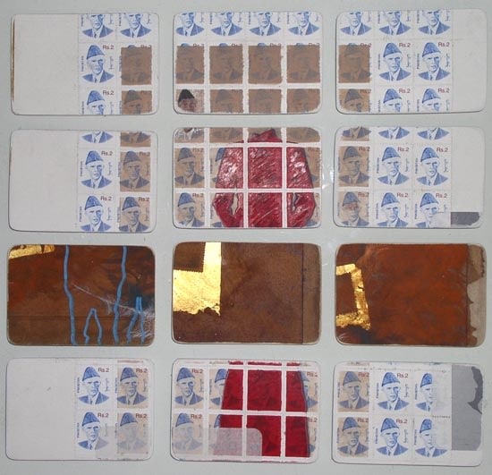 Hasnat Mehmood ORIGINAL IMAGE MAY VARY 1 2007 Mixed media on wasli 20.5 x 20 in. SOLD