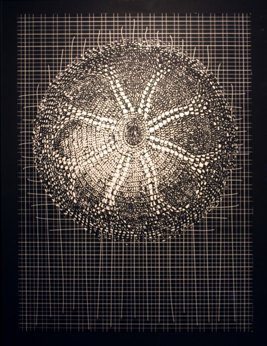 Abdullah M. I. Syed Flare I (Ed. of 10) Silkscreen on BFK Rives 21.5 x 29.5 in. 2013