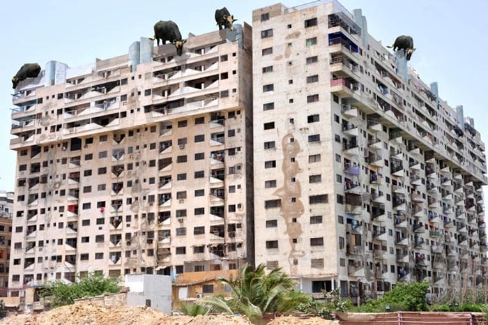 Huma Mulji HOUSING SCHEME 2008 C-print on photographic paper 40 x 60 in.
