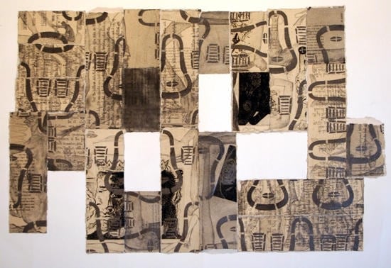 Debnath Basu UNTITLED 2 2006 Pencil on paper 26 x 35 in.