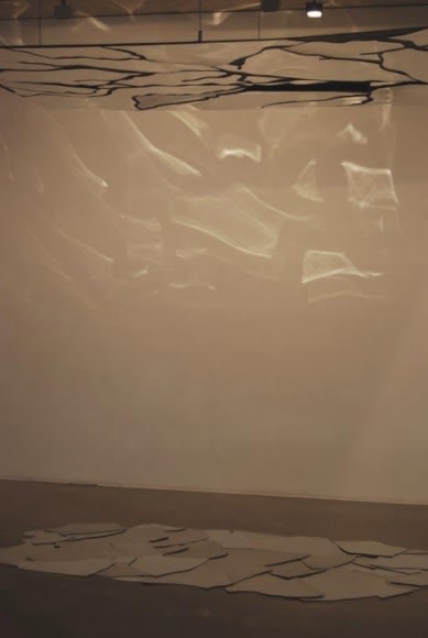 Amna Ilyas EARTH AND SKY III 2011 Acrylic Mirror and Wood Dimensions Variable