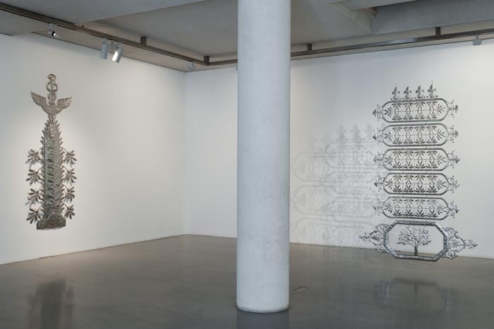 Adeela Suleman Untitled 3 (ed. 1 of 2) 2011 Stainless steel 106.5 x 72.5 in. Photo: Goswin Schwendinger