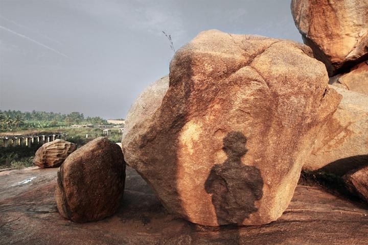 Raghu Rai SELF PORTRAIT 2 2010 Digital scan of photographic negative on archival paper 20 x 30 in.