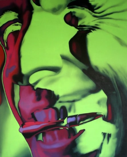 T.V. Santosh TEST 1 2005 Oil on canvas 60 x 48 in. NFS