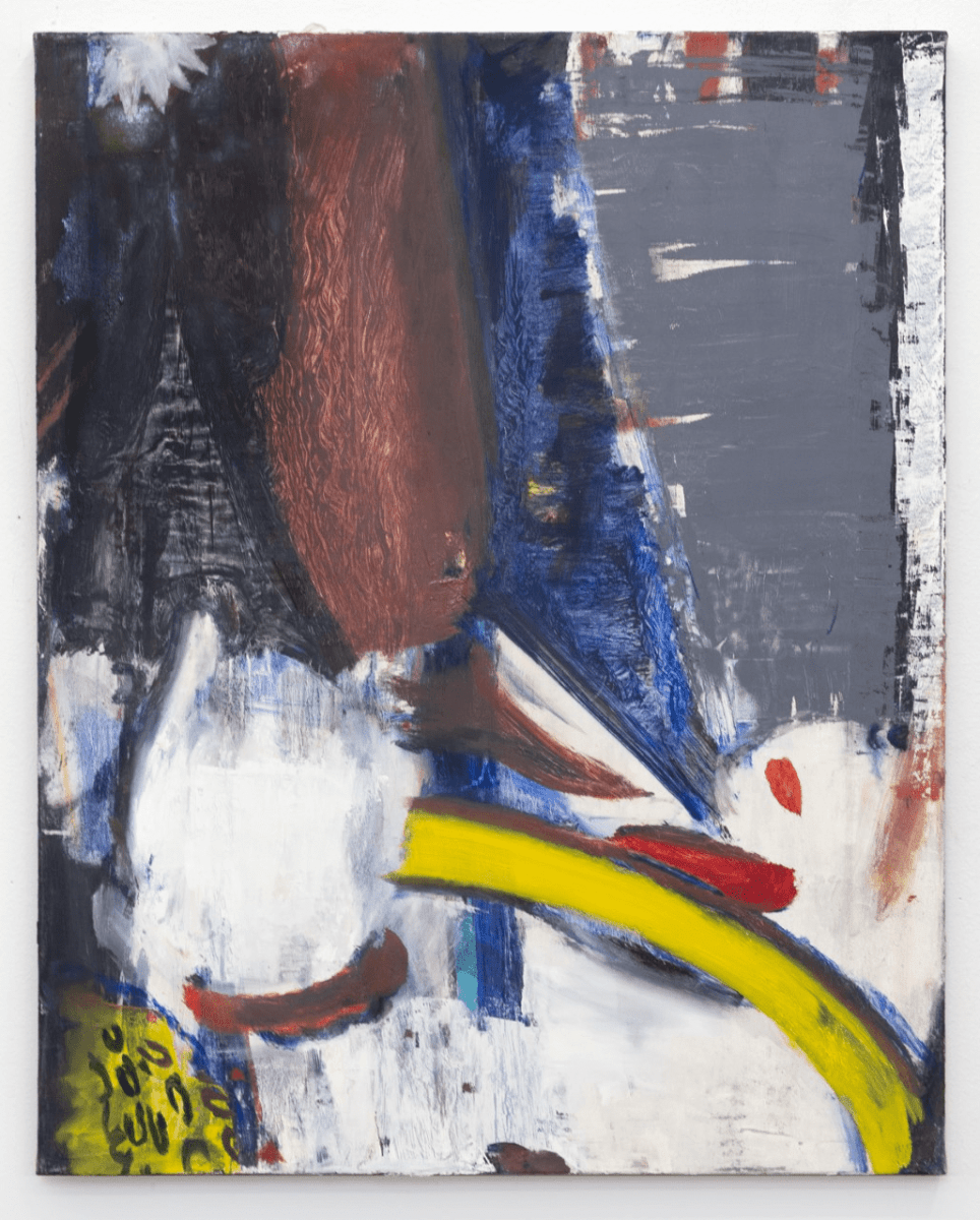 Sangram Majumdar Pressure 1, 2020 Oil on linen 30h x 24w in