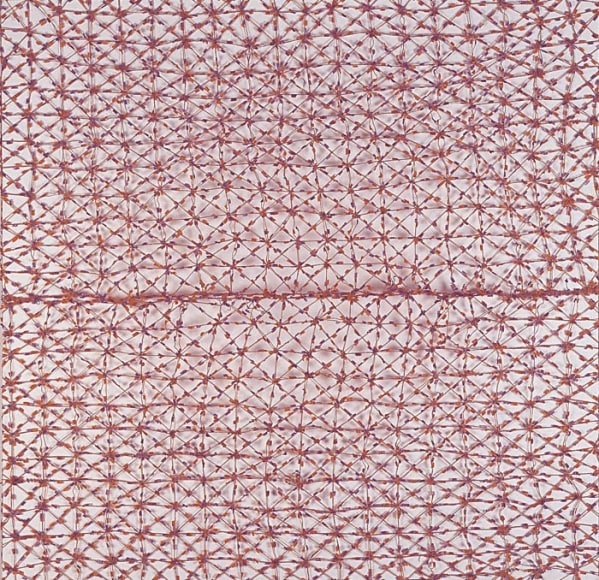Shobha Broota FESTIVAL 2007 Thread on canvas 30 x 30 x 1 in.