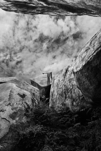 Raghu Rai ROCKS SERIES 3 2010 Digital scan of photographic negative on archival paper 30 x 20 in.