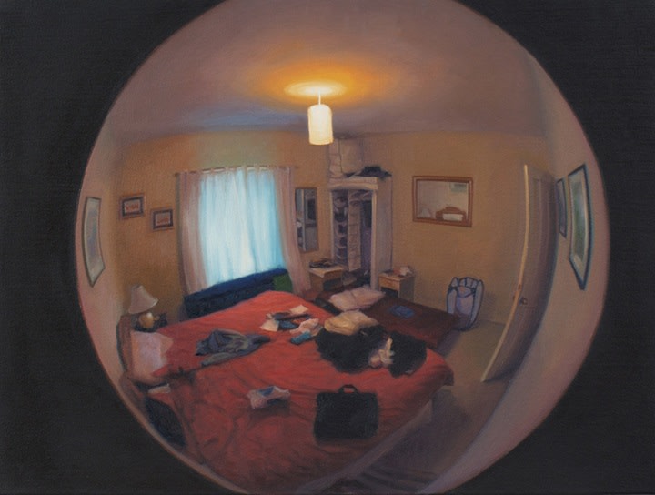 Abir Karmakar VIEW III 2015 Oil on canvas 18 x 24 in
