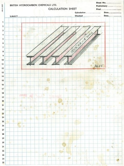 Rasheed Araeen Original Drawings for Sculpture (1-4) 1965- 68 Various