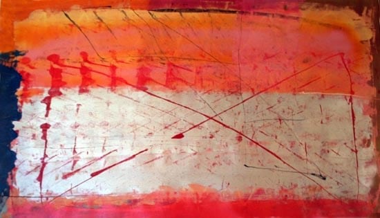 S. Harsha Vardhana UNTITLED 22 2006 Mixed media on paper 30 x 48 in.