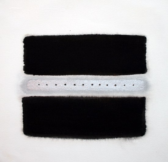 Sohan Qadri UNTITLED 12 Watercolor on paper 11 x 11.5 in. SOLD