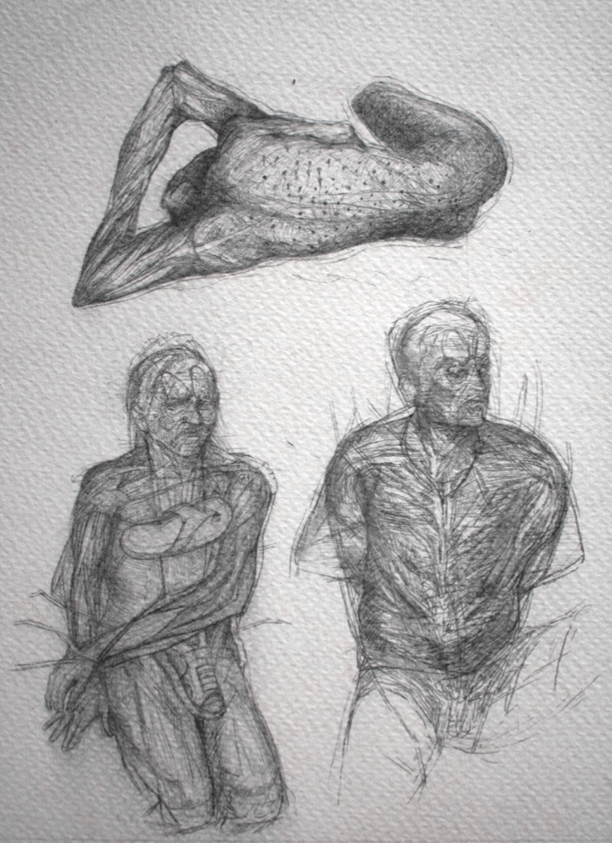 Swagata Bhattacharyya Work No. 5F (Untitled), 2022 Graphite on paper 8.27h x 5.83w in