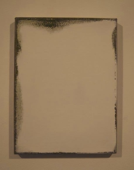 Saad Qureshi IT IS NOTHINGNESS LEADING US TO NOTHING 2010 Oil on canvas 12 x 9 in.