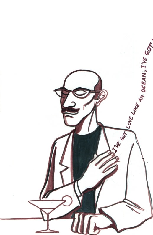 Sarnath Banerjee SOUL 3 2012 Ink on paper 11 x 8 in.
