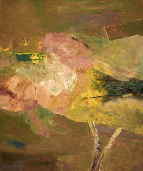 Ram Kumar UNTITLED ABSTRACT 8 2007 Oil on canvas 36 x 30 in. NFS