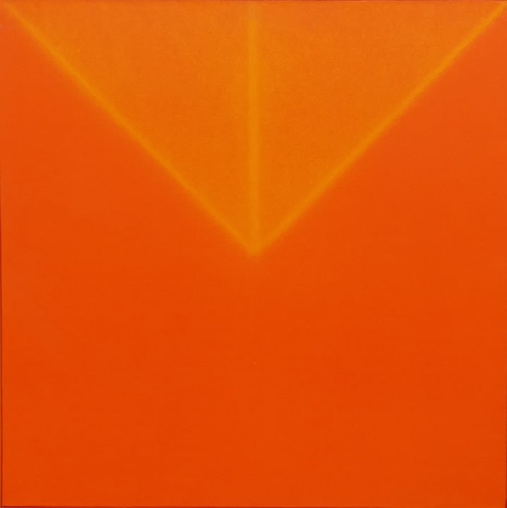 Shobha Broota Untitled - 6 2017 Oil and acrylic on canvas 24 x 24 in.