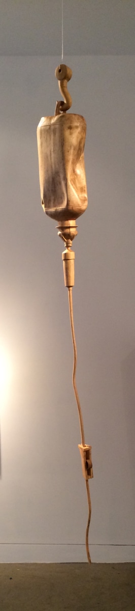 Debanjan Roy UNTITLED (IV DRIP) 2013 Wood 64 x 7 x 5 in.