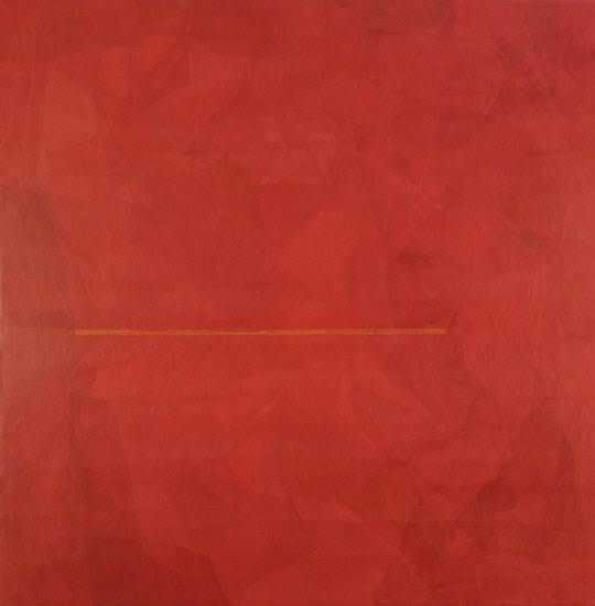 Yogesh Rawal UNTITLED 19 2007 Tissue paper, cellulose & synthetic resin on wood 48 x 48 in. SOLD