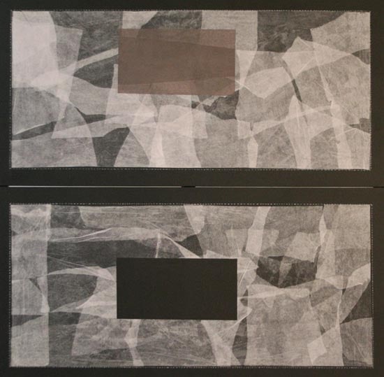 Yogesh Rawal UNTITLED 9 2007 Tissue paper, cellulose & synthetic resin on wood 48 x 48 in. SOLD