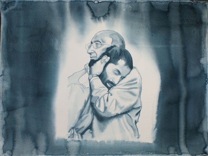 TV Santhosh UNTITLED 3 22.5 x 30 in Watercolour on paper 2010 NFS
