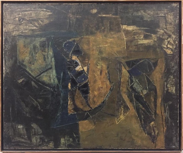 Ram Kumar Untitled Oil on canvas 20 x 24 in.